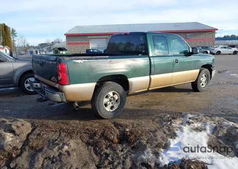 2004 Chevrolet Silverado 1500 Work Truck from USA, damaged, VIN 2GCEK19V841280541